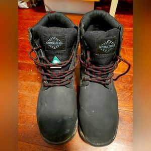 WORKLOAD Stealtoe boots.